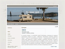 Tablet Screenshot of camper-rent.pl